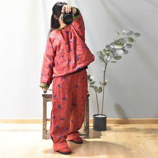 Padded Printed Harem Pants (various Designs)