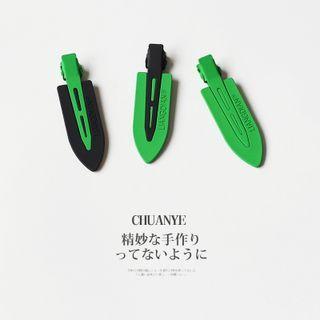 Lettering / Plain Hair Clip