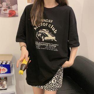 Short-sleeve Car T-shirt