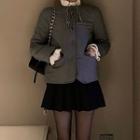 Padded Jacket / A-line Skirt
