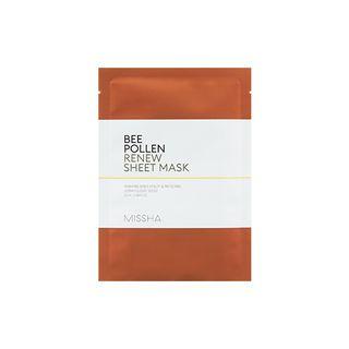 Missha - Bee Pollen Renew Sheet Mask 1pc 25ml