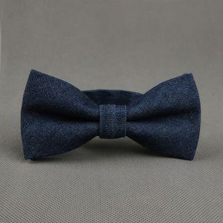 Denim Bow Tie