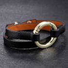 Hoop Genuine Leather Bracelet