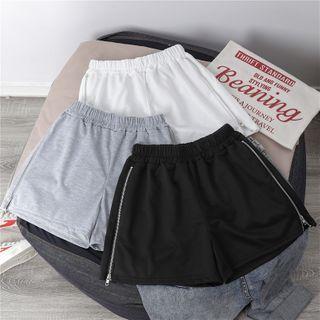 High Waist Wide-leg Sweatshorts