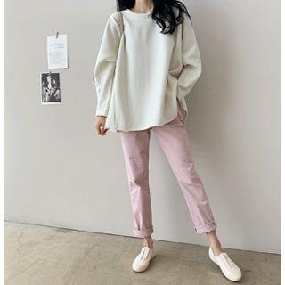 Exclusive Hidden-band Relaxed Tapered Pants