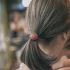 Buttoned Hair Tie