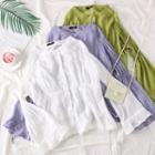 Loose-fit Raglan-sleeved Light Shirt