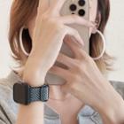 Chevron Canvas Apple Watch Strap