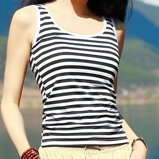 Quick Dry Striped Tank Top