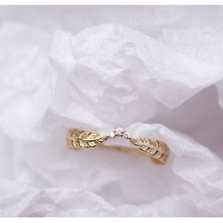 Alloy Leaf  Ring