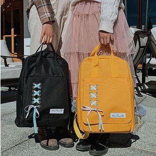 Shoelace Accessories Backpack