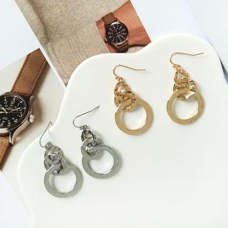Hoop Drop Hook Earring