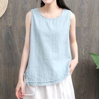 Fray Hem Tank Top