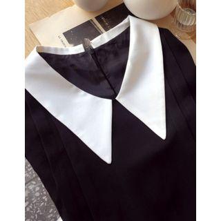 Dali Hotel Chelsea-collar A-line Dress
