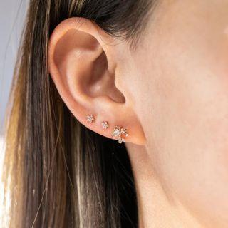 Coconut Tree Ear Stud