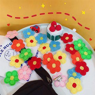 Embroidered Flower Brooch