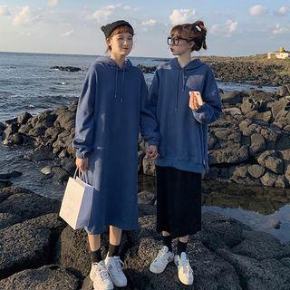Drawstring Hoodie / Midi Hoodie Dress