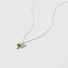 925 Sterling Silver Tulip Pendant Necklace