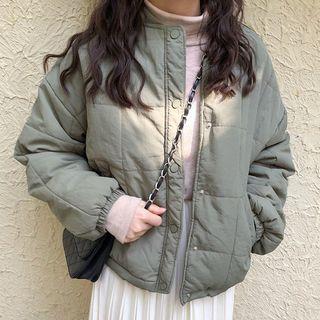 Padded Button-up Jacket
