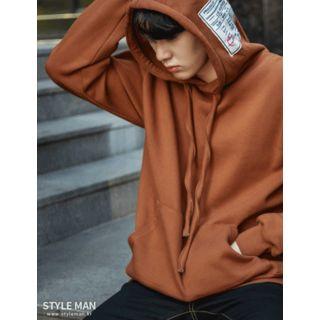 Patch-trim Oversized Hoodie
