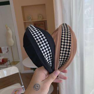 Checker Knot Headband