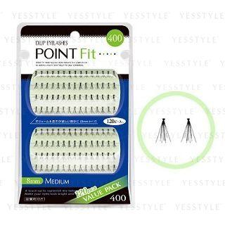 D-up - Eyelashes Point Fit (#400) 120 Pcs X 2