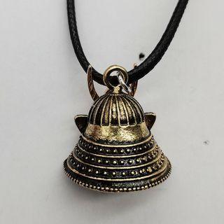 Samurai Helmet Pendant Necklace