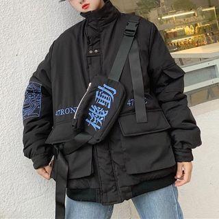 Set: Character Crossbody Bag + Zip Jacket