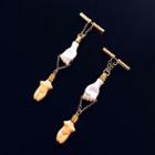 Hand & Mannequin Drop Earring 1 Pair - As Shown In Figure - One Size