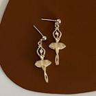 Alloy Ballet Dancer Dangle Earring
