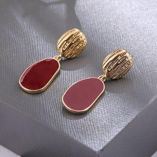 Drop Earring 1 Pair - 925 Silver - As Shown In Figure - One Size