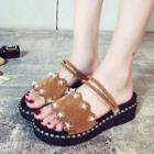 Star Studded Sandals / Platform Sandals