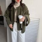 Set: Furry Jacket + Scarf