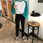Over-fit Raglan-sleeve T-shirt