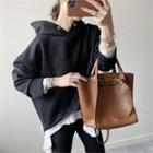 Oversized Hoodie Black - M