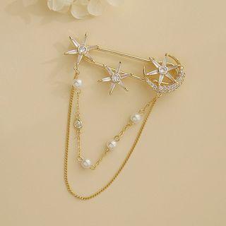 Star Brooch Gold - One Size