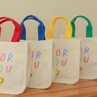 Adore Smiley-print Tote Bag