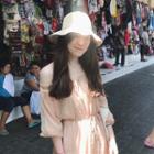 Off-shoulder Glitter Chiffon Dress