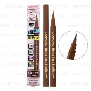 Canmake - Quick Easy Eyeliner (#02 Cherry Brown) 0.4g