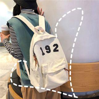 Numeral Canvas Backpack