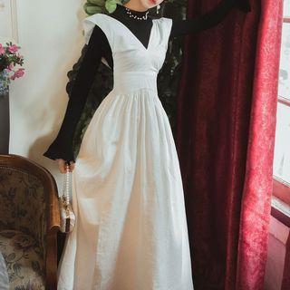 Mock Two Piece Sweater / Maxi Jumper Dress / Set