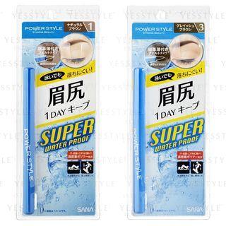 Sana - Power Style Super Waterproof Liquid Eyebrow - 3 Types