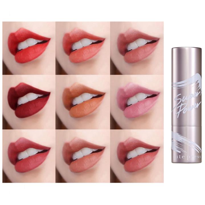 Cute Press - Superpower Silky Matte Lipstick - 12 Types