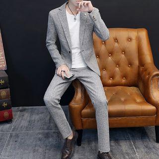 Set: Blazer + Slim-fit Dress Pants