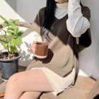 V-neck Over-fit Knit Vest