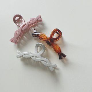 Twisted Acrylic Hair Claw