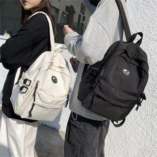 Cow Print Nylon Backpack