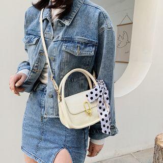 Cartoon Print Top Handle Crossbody Bag