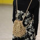 Crochet Knit Bucket Bag