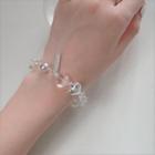 Heart Faux Crystal Bracelet
